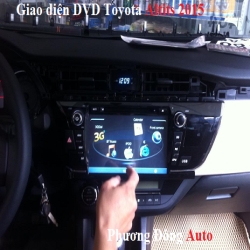 Phương đông Auto Màn hình DVD theo xe Altis 2015 | KM camera hồng ngoại